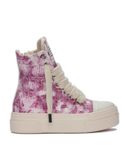 CALIPSO – Denim à motif bandana rose