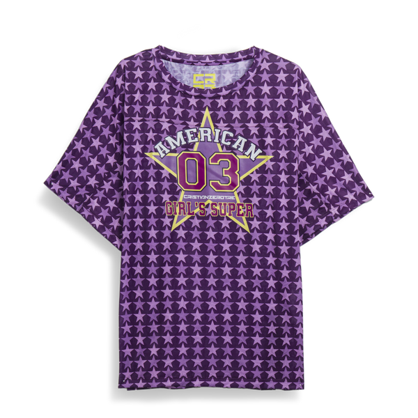 SET - Purple Tee + Denim + Rush