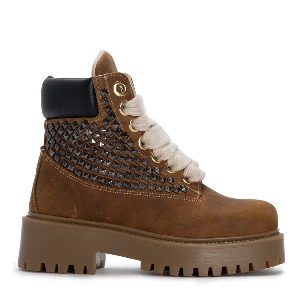 STARBOOT CUSTOM – Edizione Chiodo Piramide Marrone