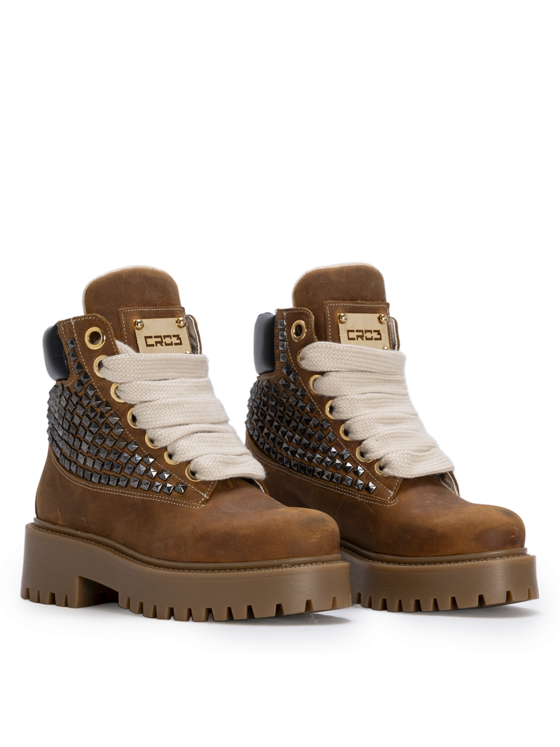 STARBOOT CUSTOM — Ediție maro cu ținte piramidale