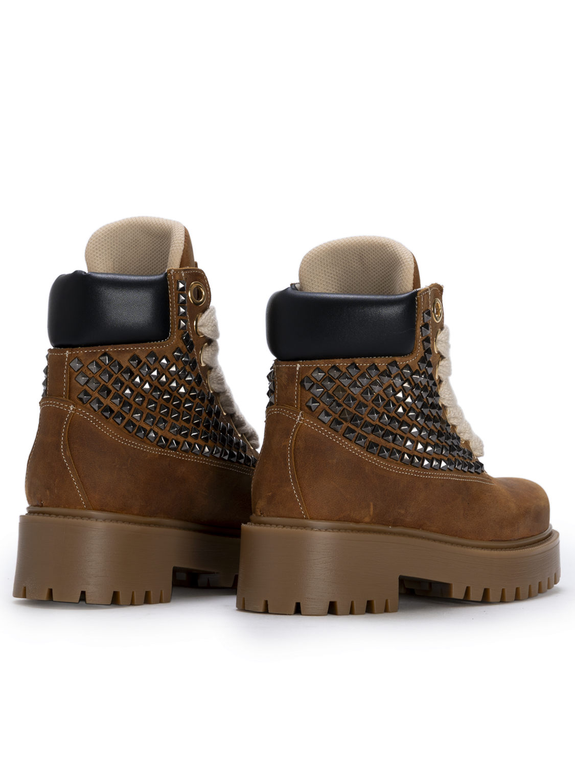 STARBOOT CUSTOM — Ediție maro cu ținte piramidale