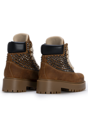 STARBOOT CUSTOM — Ediție maro cu ținte piramidale