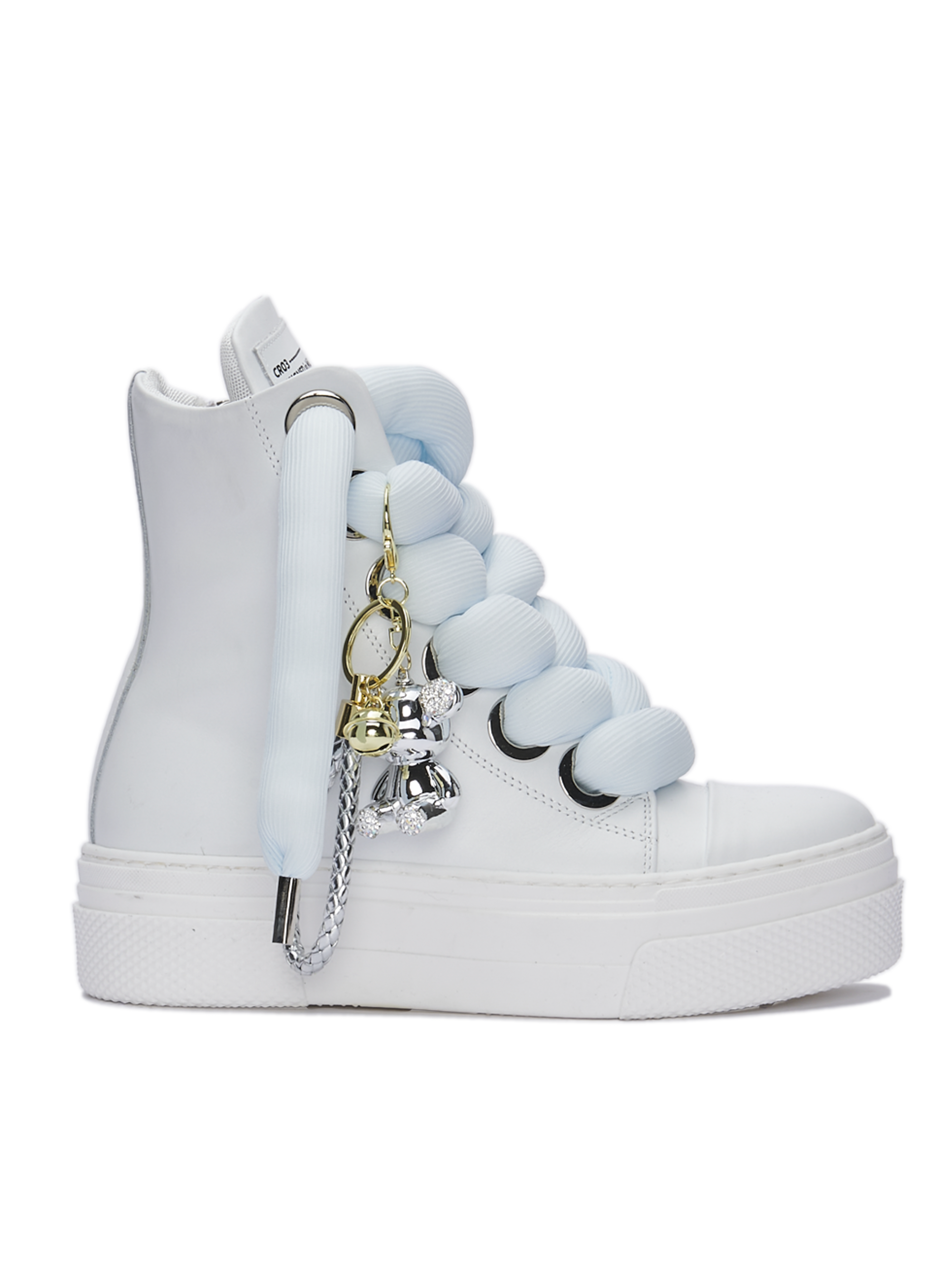 CALIPSO – Lacets tubulaires bleu clair