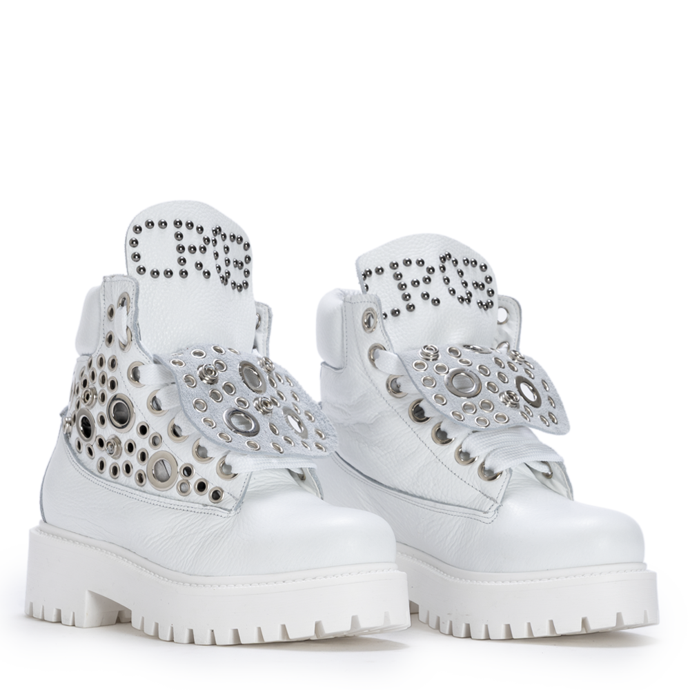 STARBOOT CUSTOM – Edizione Chiodo Argento Bianco