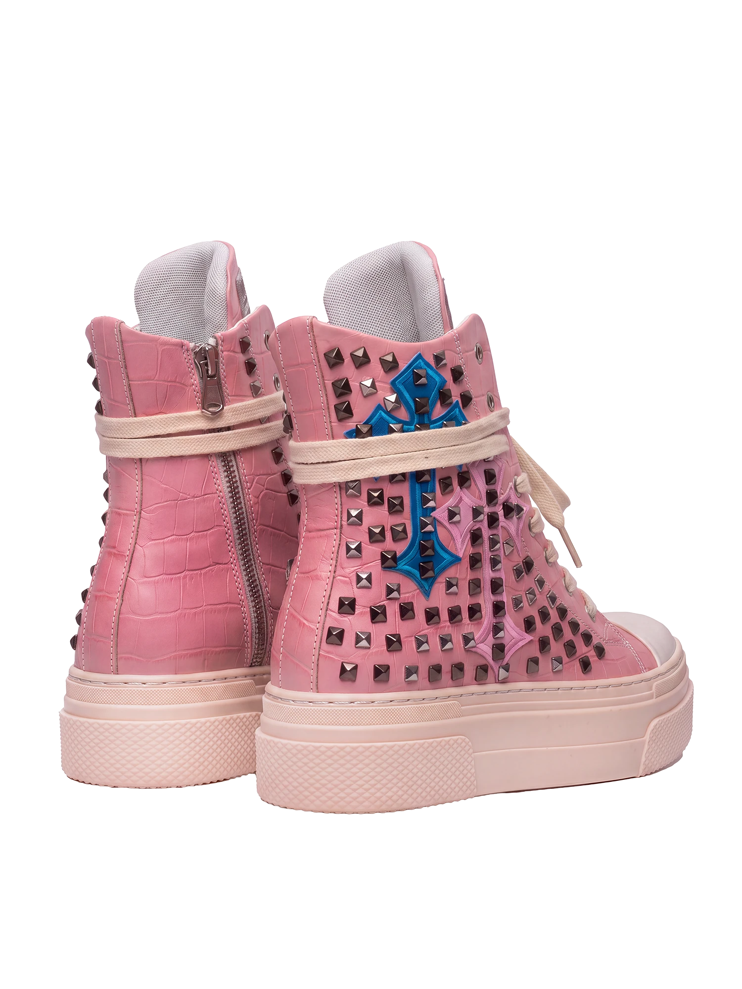 CALIPSO COCO — Rosa con croci e borchie