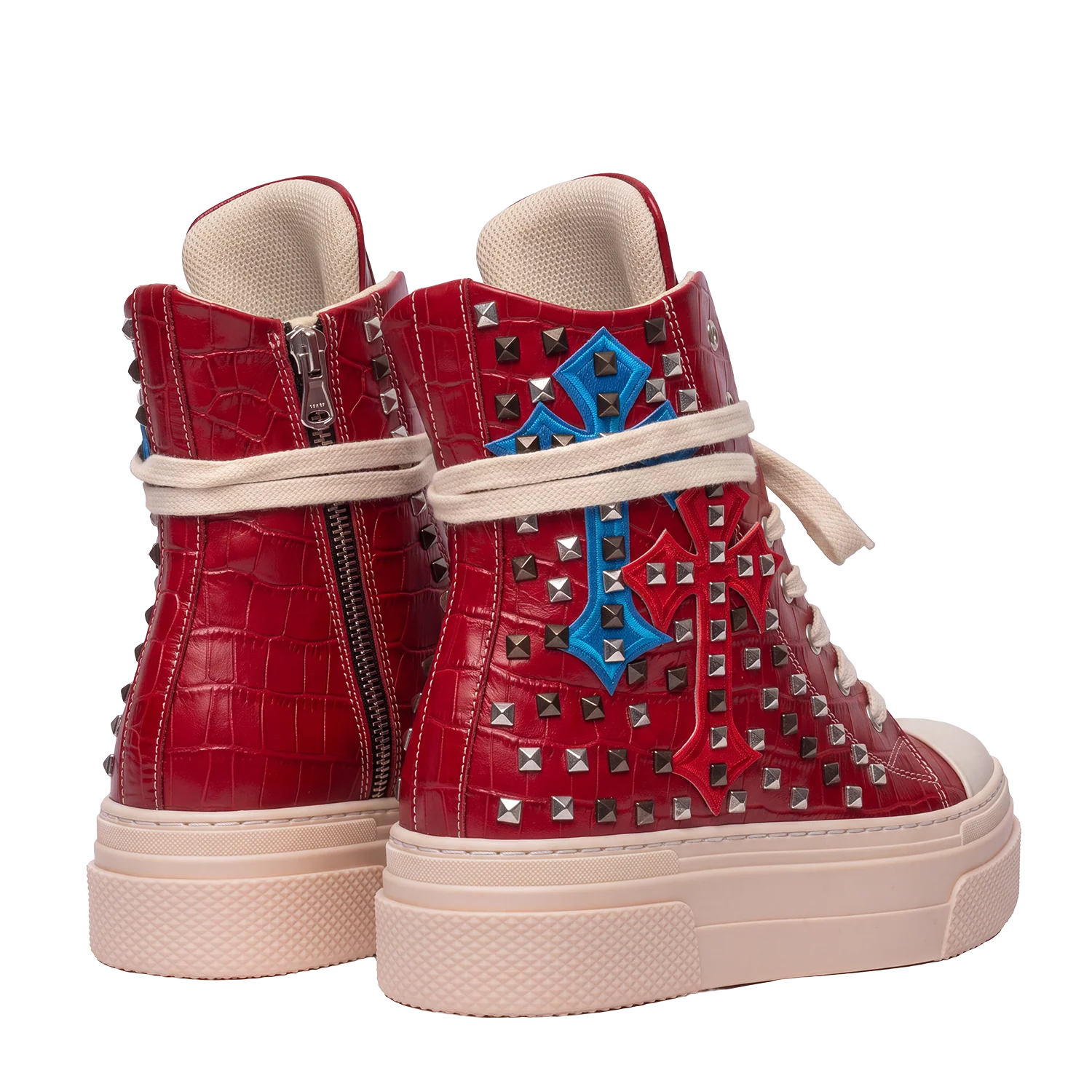 CALIPSO COCO - Red Cross Studs