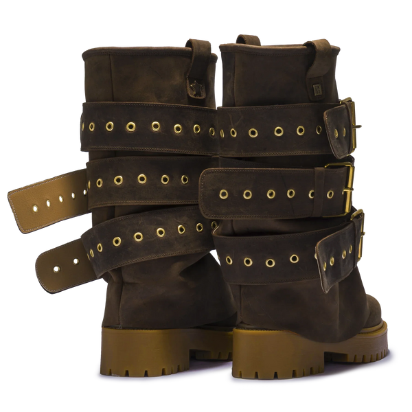 CHUNKY- Edizione cintura marrone scuro