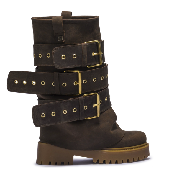 CHUNKY- Edizione cintura marrone scuro