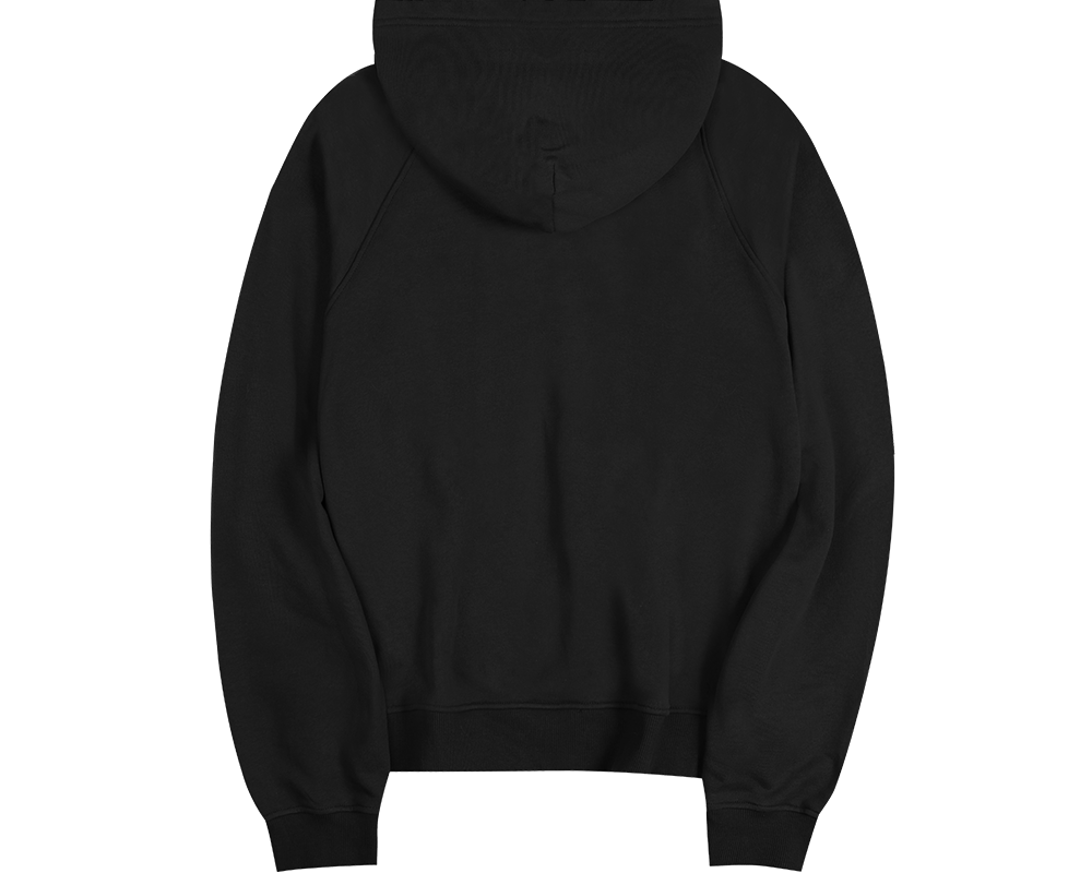 "CR03" Black Hoodie-Hoodie-CRISTIANZEROTRE