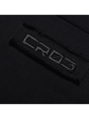 "CR03" Black Short-Shorts-CRISTIANZEROTRE
