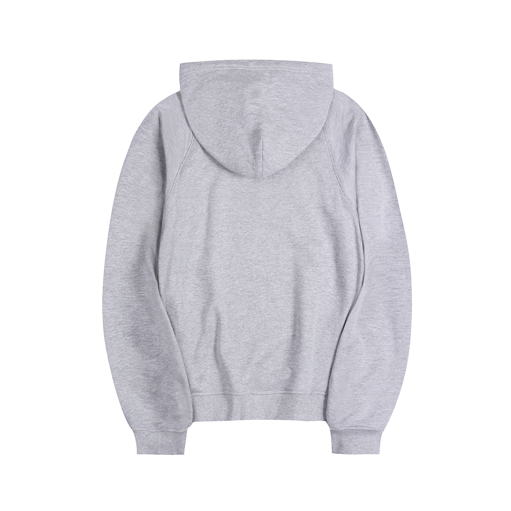 "CR03" Melange Grey Hoodie-Hoodie-CRISTIANZEROTRE