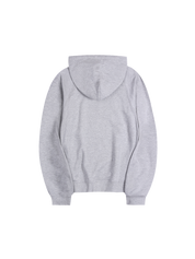 "CR03" Melange Grey Hoodie-Hoodie-CRISTIANZEROTRE