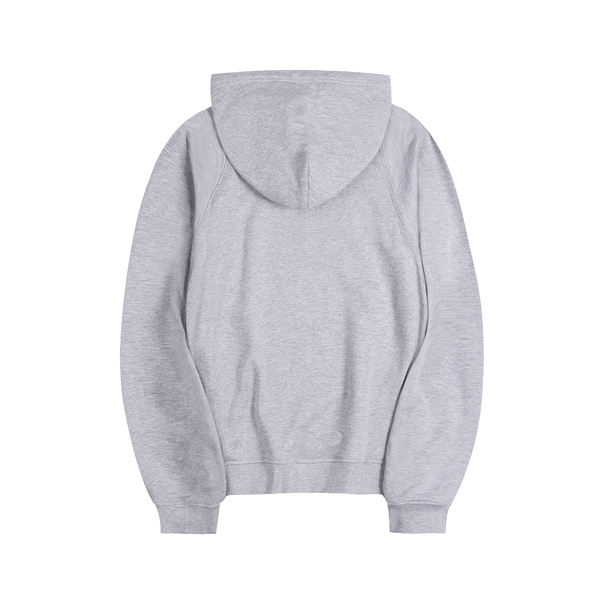 "CR03" Melange Grey Hoodie-Hoodie-CRISTIANZEROTRE