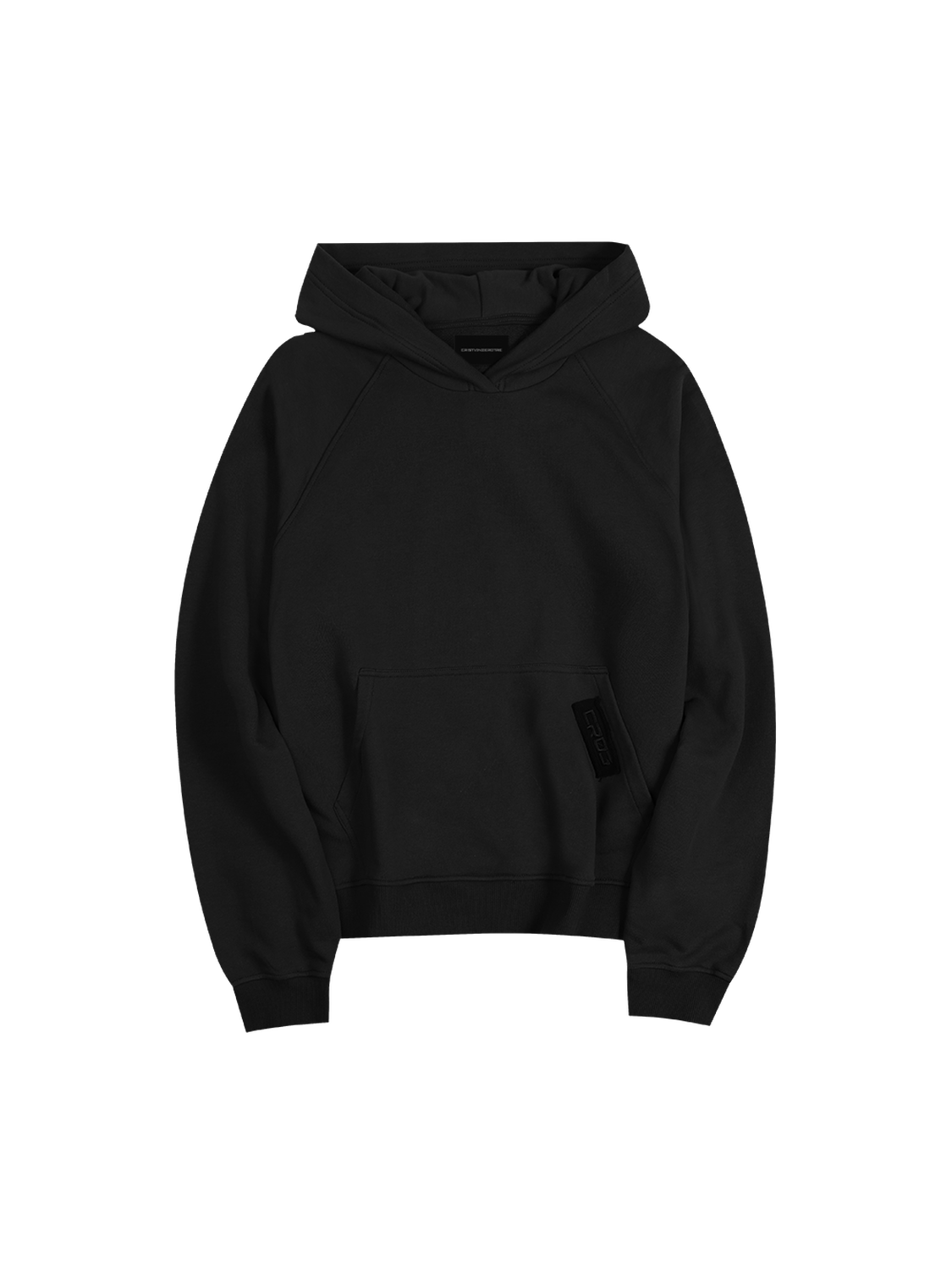 "CR03" Melange Grey Hoodie-Hoodie-CRISTIANZEROTRE
