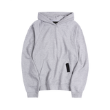 Sweat à capuche gris chiné « CR03 »