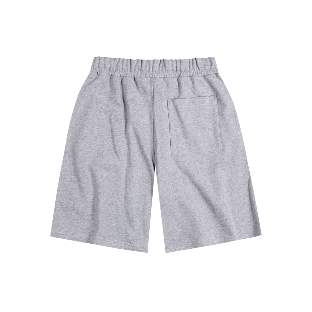 "CR03" Melange Grey Short-Shorts-CRISTIANZEROTRE