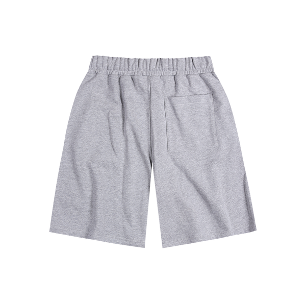 "CR03" Melange Grey Short-Shorts-CRISTIANZEROTRE
