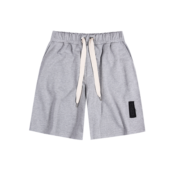 "CR03" Melange Grey Short-Shorts-CRISTIANZEROTRE