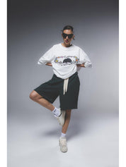 "CR03" Moss Green Short-Shorts-CRISTIANZEROTRE