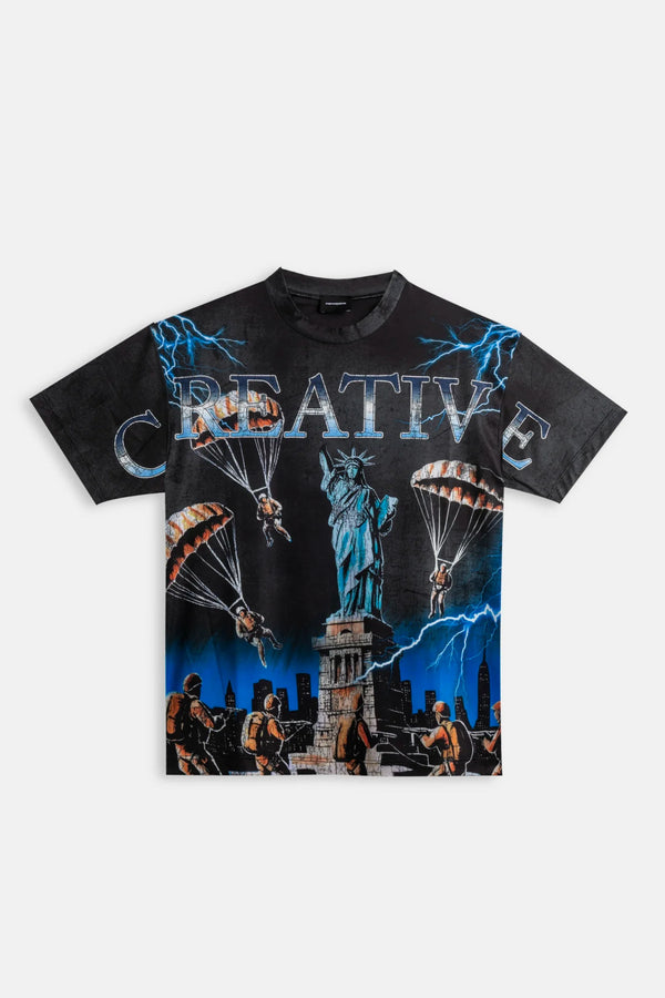 CR03 Creative Liberty Tee – Tessuto a sublimazione