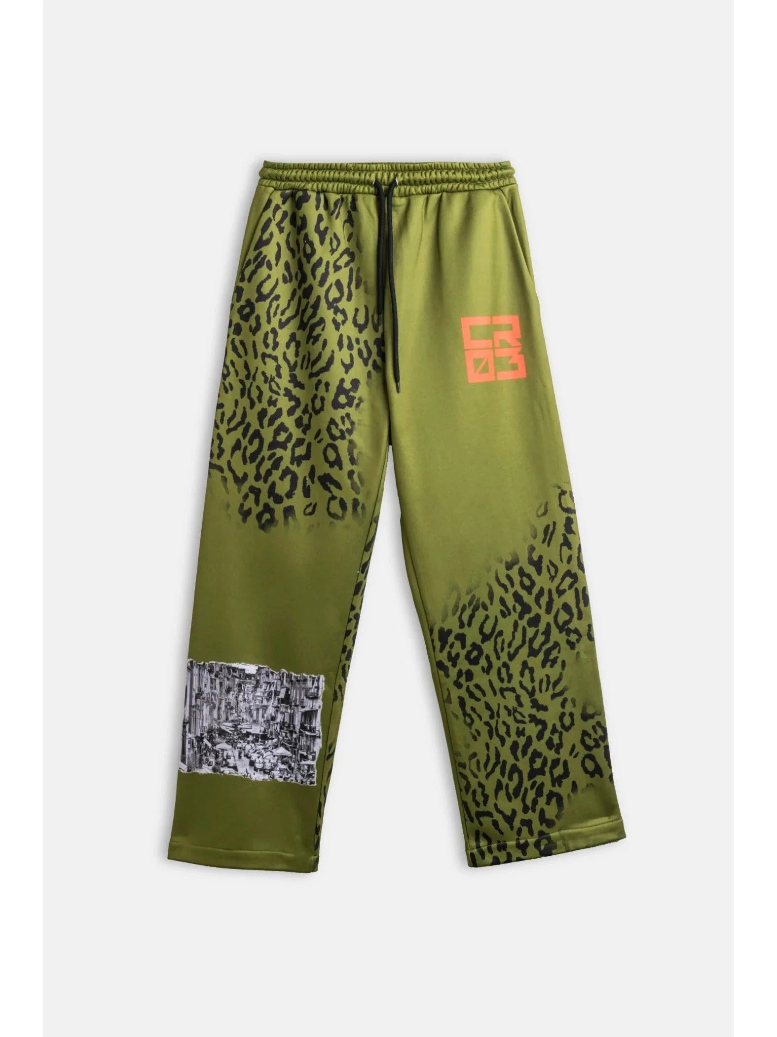 CR03 Pantaloni Safari Creativi – Sublimazione Verde Oliva