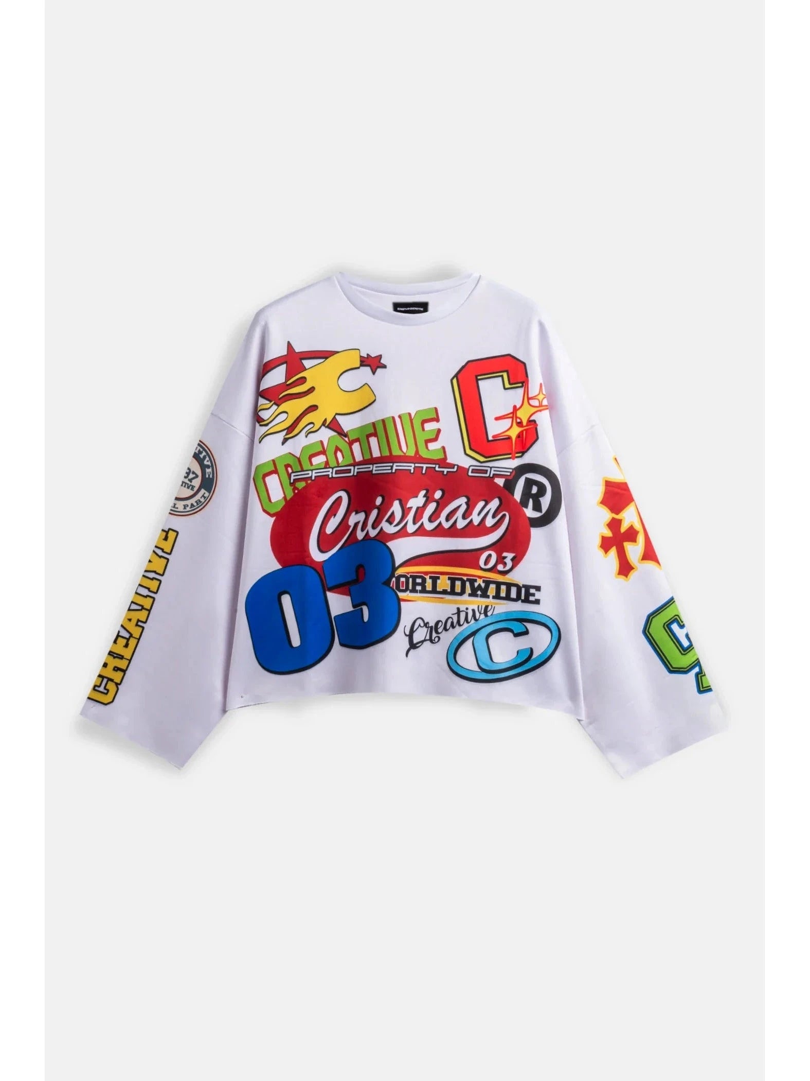 Sweat-shirt CR03 Creative — Édition blanche