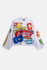 CR03 Creative Sweatshirt – White Edition