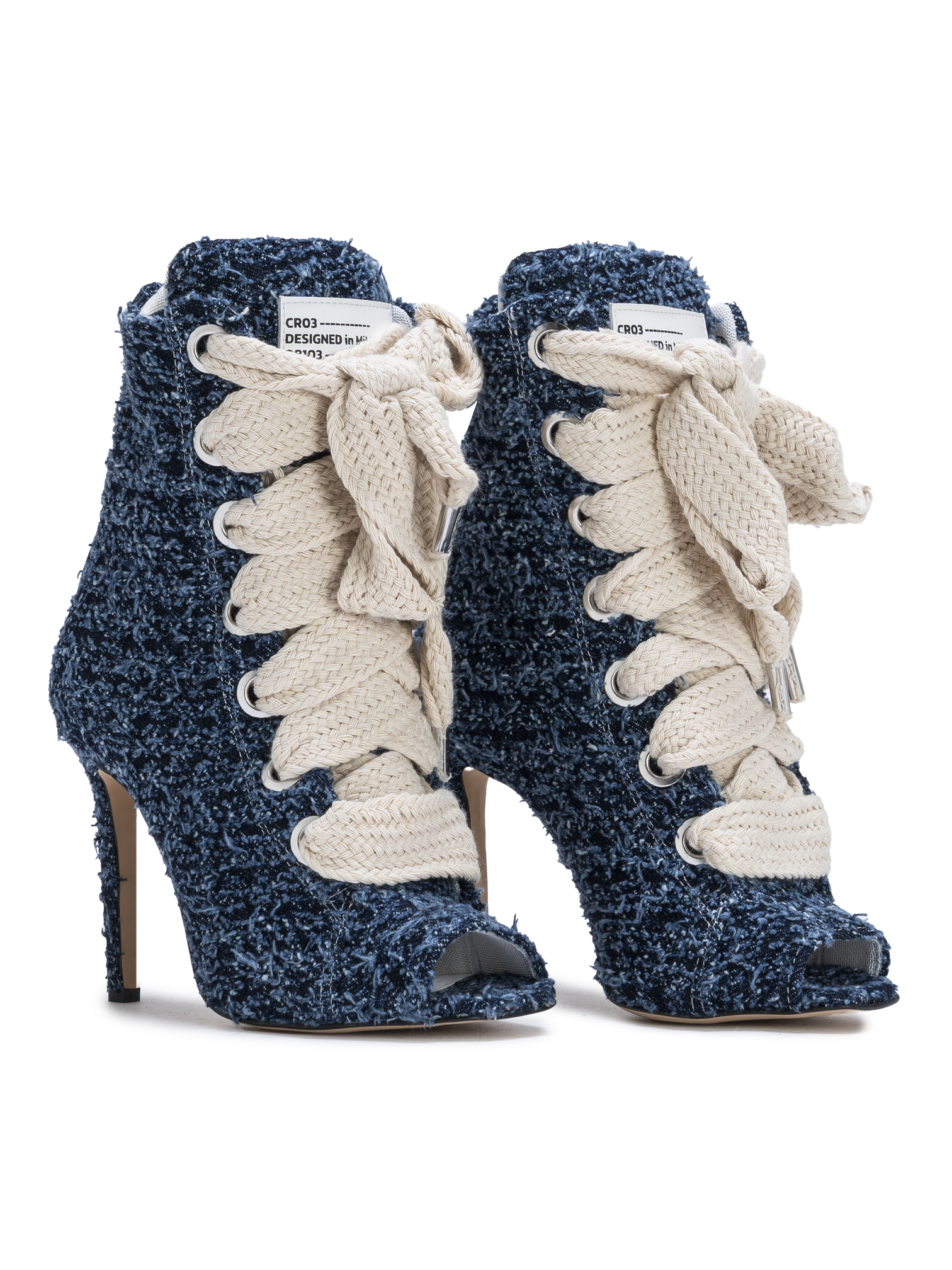 RUSH — Denim mit Bouclé-Struktur
