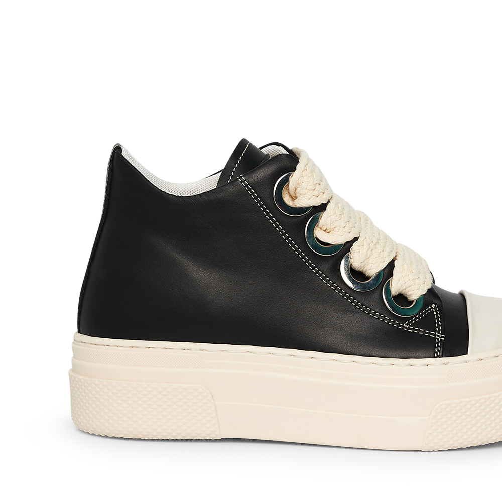 Calipso 200 – Classic Black Leather-Sneaker-CRISTIANZEROTRE