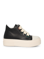 Calipso 200 – Classic Black Leather-Sneaker-CRISTIANZEROTRE