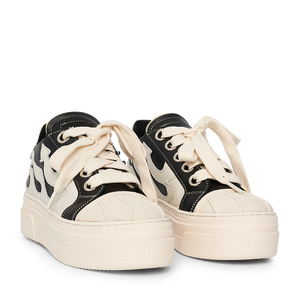 CALIPSO FLAME – Black White Low-Sneaker-CRISTIANZEROTRE