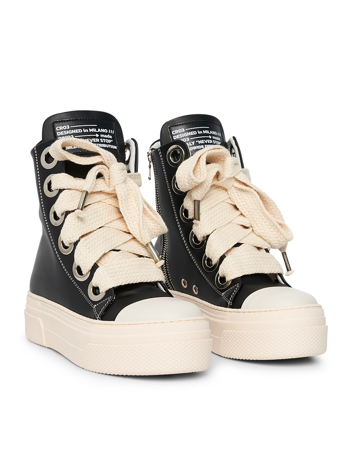 Calipso 300 – Classic Black Leather-Sneaker-CRISTIANZEROTRE
