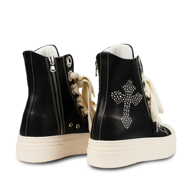 Calipso 300 – Crucifix Black Leather-Sneaker-CRISTIANZEROTRE