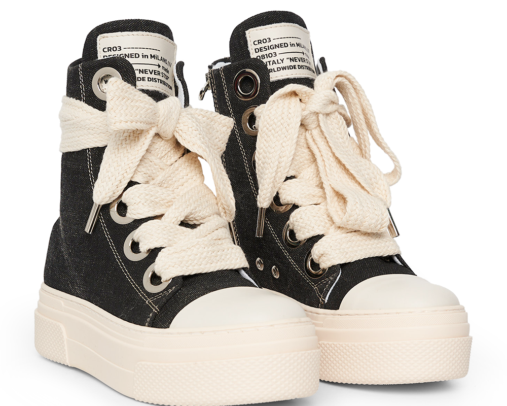 Calipso 300 – Destroyed Black-Sneaker-CRISTIANZEROTRE