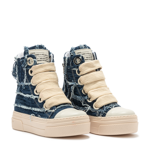 Calipso 300 Destroyed – Blue Jeans-Sneaker-CRISTIANZEROTRE
