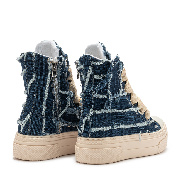 Calipso 300 Destroyed – Blue Jeans-Sneaker-CRISTIANZEROTRE