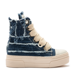 Calipso 300 Destroyed – Blue Jeans-Sneaker-CRISTIANZEROTRE