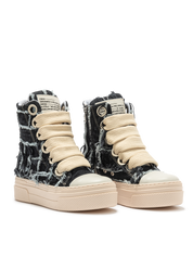 Calipso 300 Destroyed – Grey Jeans-Sneaker-CRISTIANZEROTRE
