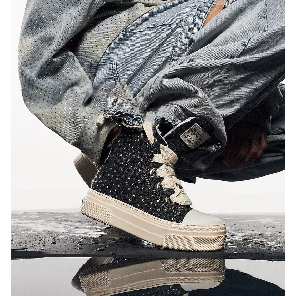 Calipso 300 Diamond – Grey-Sneaker-CRISTIANZEROTRE