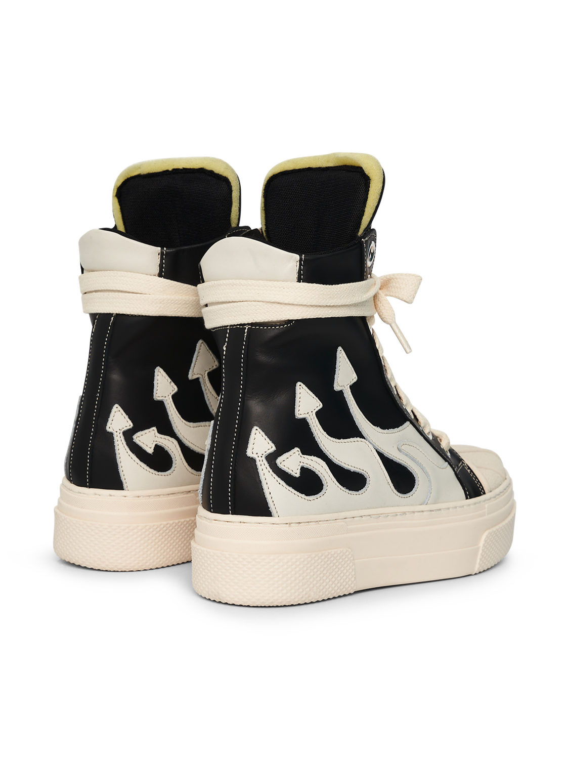 CALIPSO FLAME – Black White High-Sneaker-CRISTIANZEROTRE