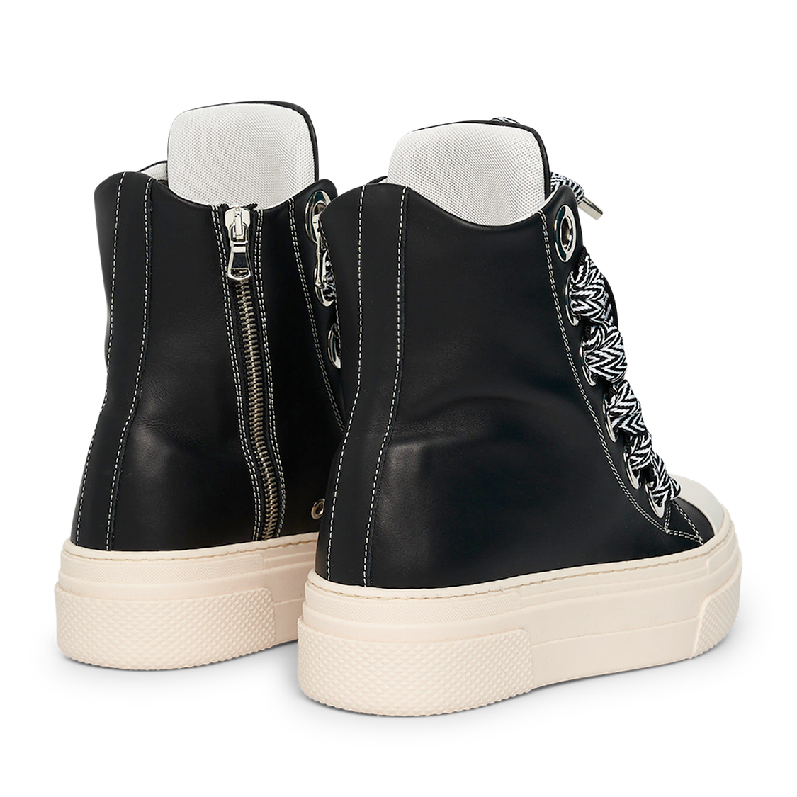 Calipso 300 – Lace Black & White-Sneaker-CRISTIANZEROTRE