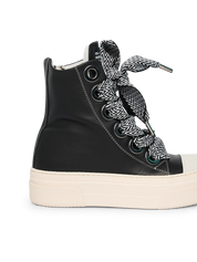 Calipso 300 – Lace Black & White-Sneaker-CRISTIANZEROTRE