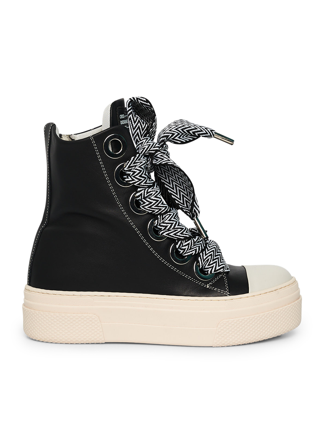 Calipso 300 – Lace Black & White-Sneaker-CRISTIANZEROTRE