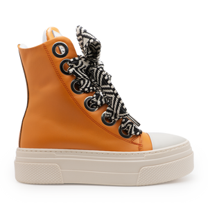 Calipso 300 – Orange Lace Rhombus-Sneaker-CRISTIANZEROTRE