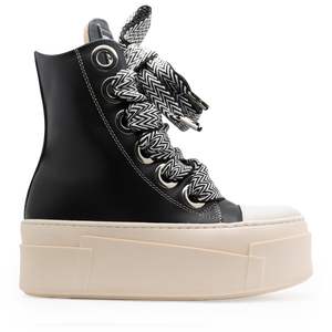 Calipso 600 – Black Lace Black & White-Sneaker-CRISTIANZEROTRE
