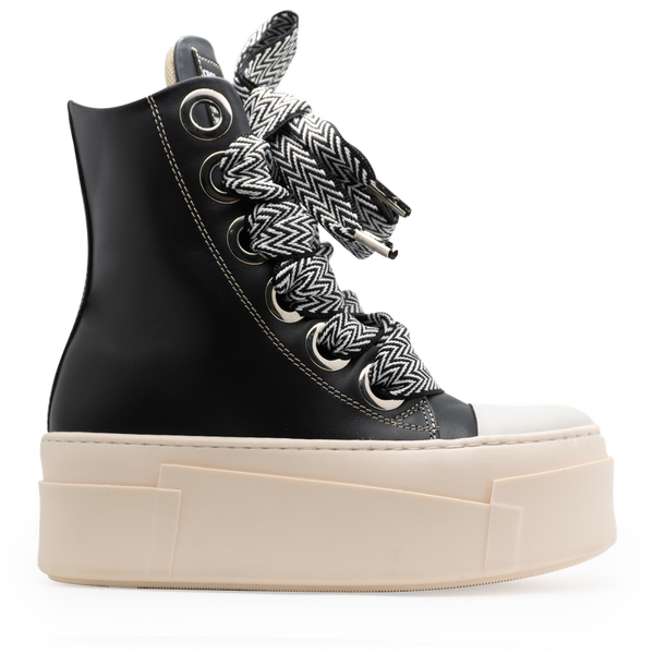 Calipso 600 – Black Lace Black & White-Sneaker-CRISTIANZEROTRE