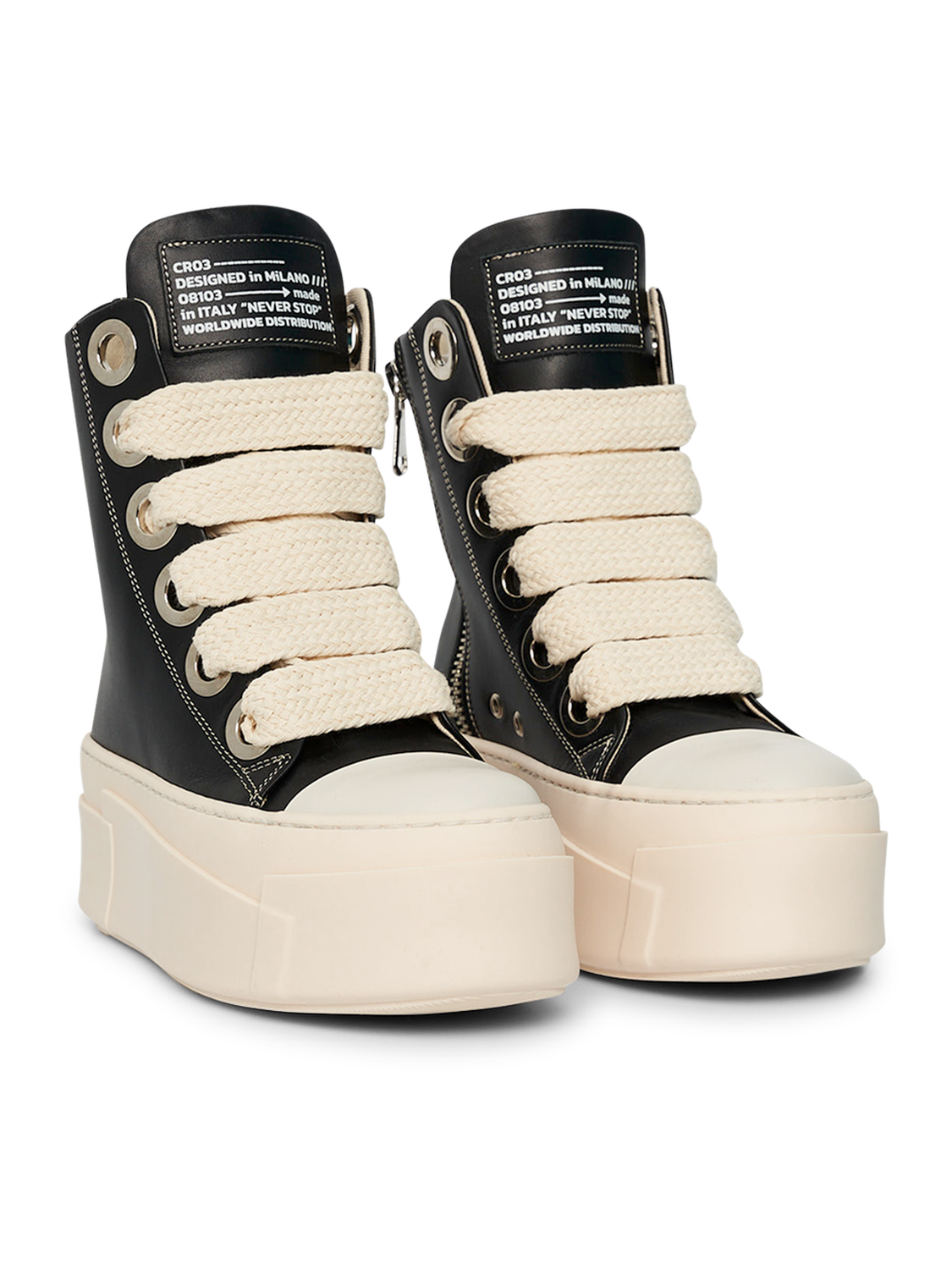 Calipso 600 – Black Leather-Sneaker-CRISTIANZEROTRE
