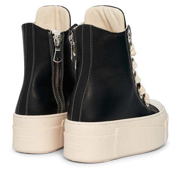 Calipso 600 – Black Leather-Sneaker-CRISTIANZEROTRE