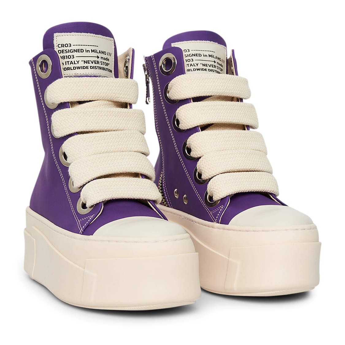 Calipso 600 – Violet Leather-Sneaker-CRISTIANZEROTRE