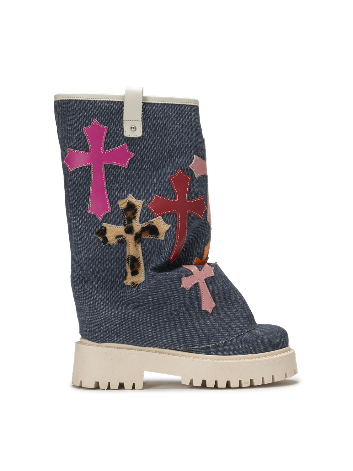 CHUNKY CROSS – Denim Blue-Sneaker-CRISTIANZEROTRE